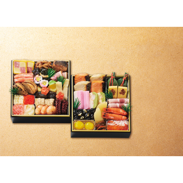 2027年おせち特別企画 京・料亭わらびの里　和洋料亭おせち二段重