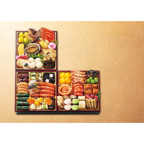 2027年おせち特別企画 祇園又吉　京風おせち　三箇日　三段重