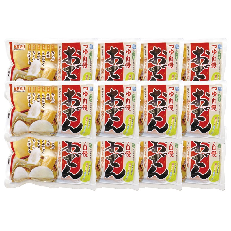 つゆ自慢おでん12個入 ZツユN