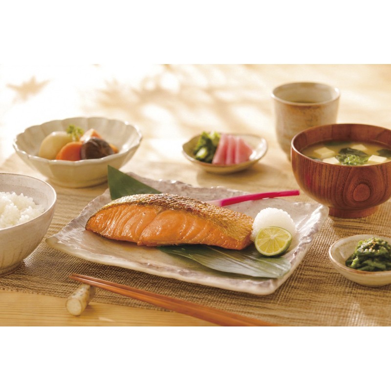 北海道産 銀毛新巻鮭姿切身 No45 76100