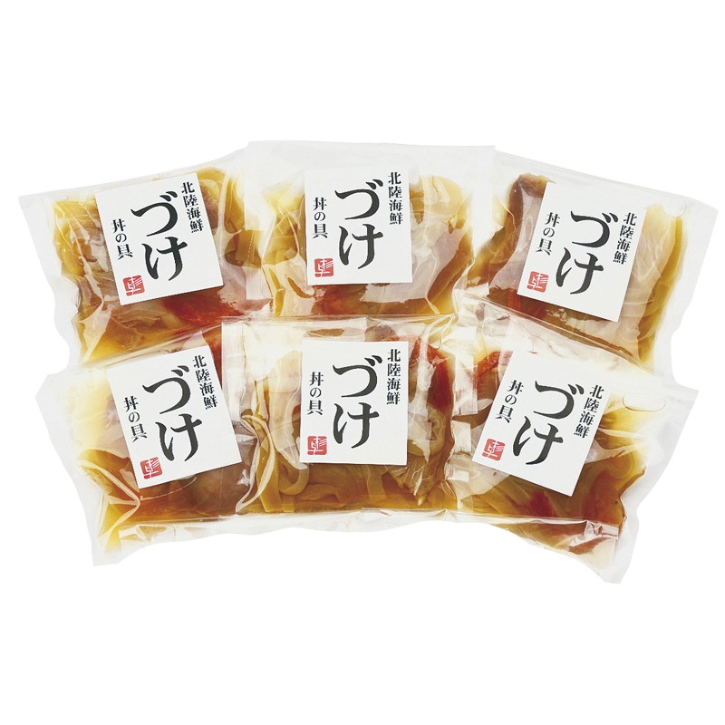 能登半島 北陸海鮮づけ丼の具 FC6