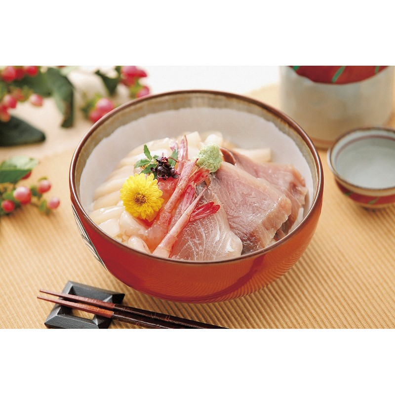 能登半島 北陸海鮮づけ丼の具 FC6