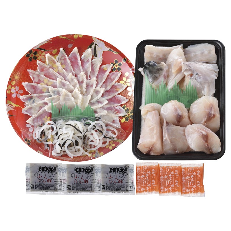 関とら本店 ふく刺身とふくちりセット FSM-50K5Z