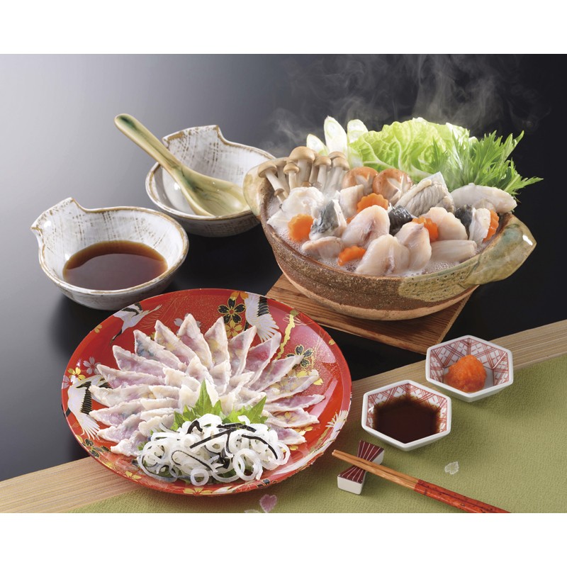 関とら本店 ふく刺身とふくちりセット FSM-50K5Z