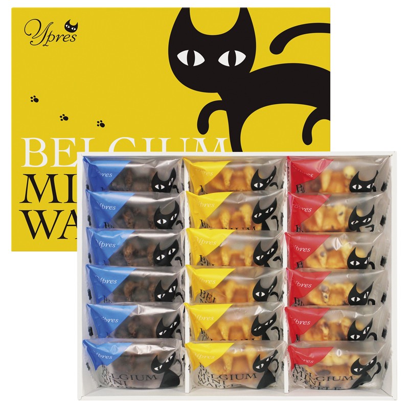 イーペルの猫祭り ベルギーミニワッフル YJ-BWW