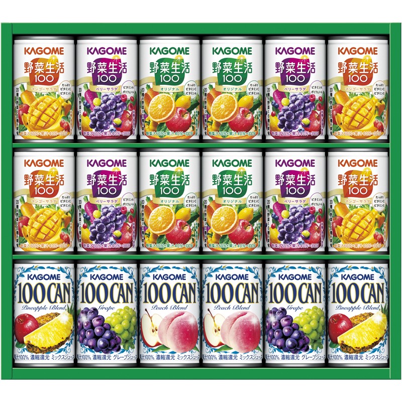 カゴメ フルーツ+野菜飲料ギフト No25 KSR－25H