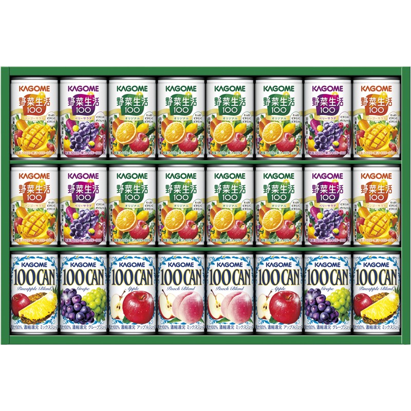 カゴメ フルーツ+野菜飲料ギフト No30 KSR－30H