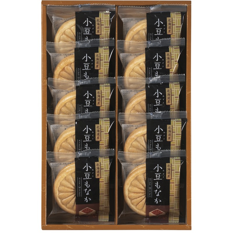 北海道小豆最中 No25 AZM-BE