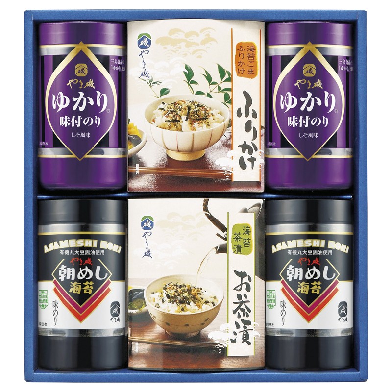 やま磯 味付海苔･お茶漬け･ふりかけ詰合せ 味ぐるめ-6A