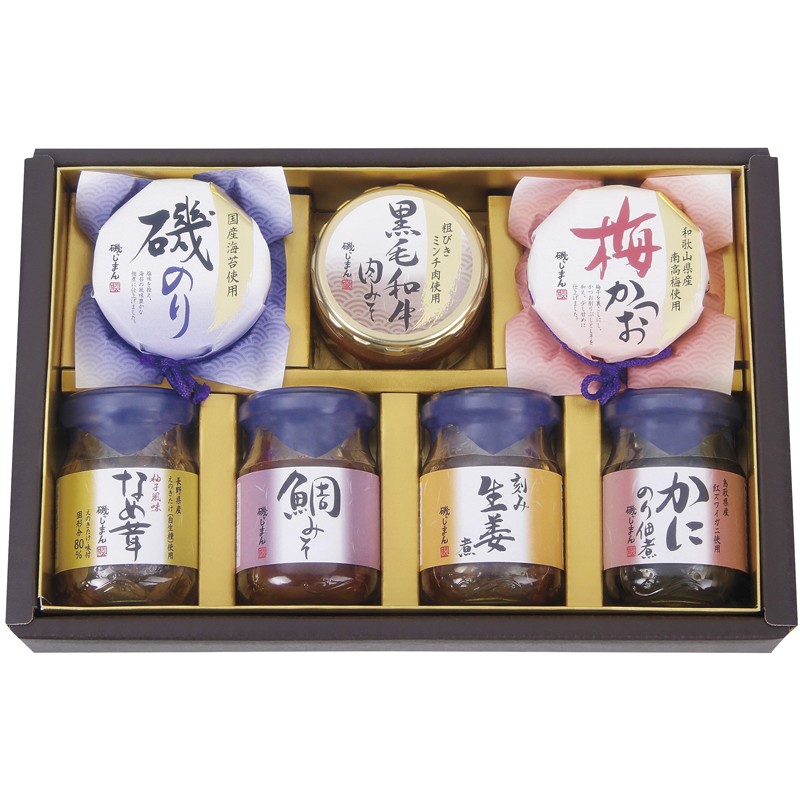 磯じまん ご飯のお供瓶詰セット MT-30
