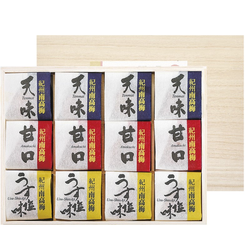 紀州南高梅 三景12粒（包装済） 2158838