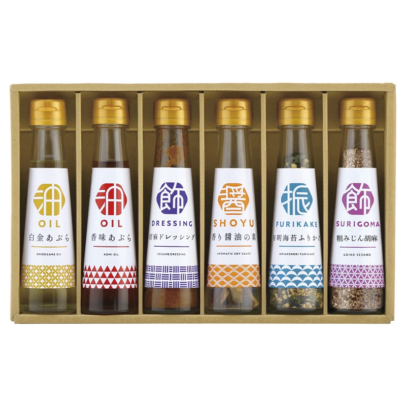 オクルヤ 調味料詰合せ 食卓の彩り No30 SC-6B